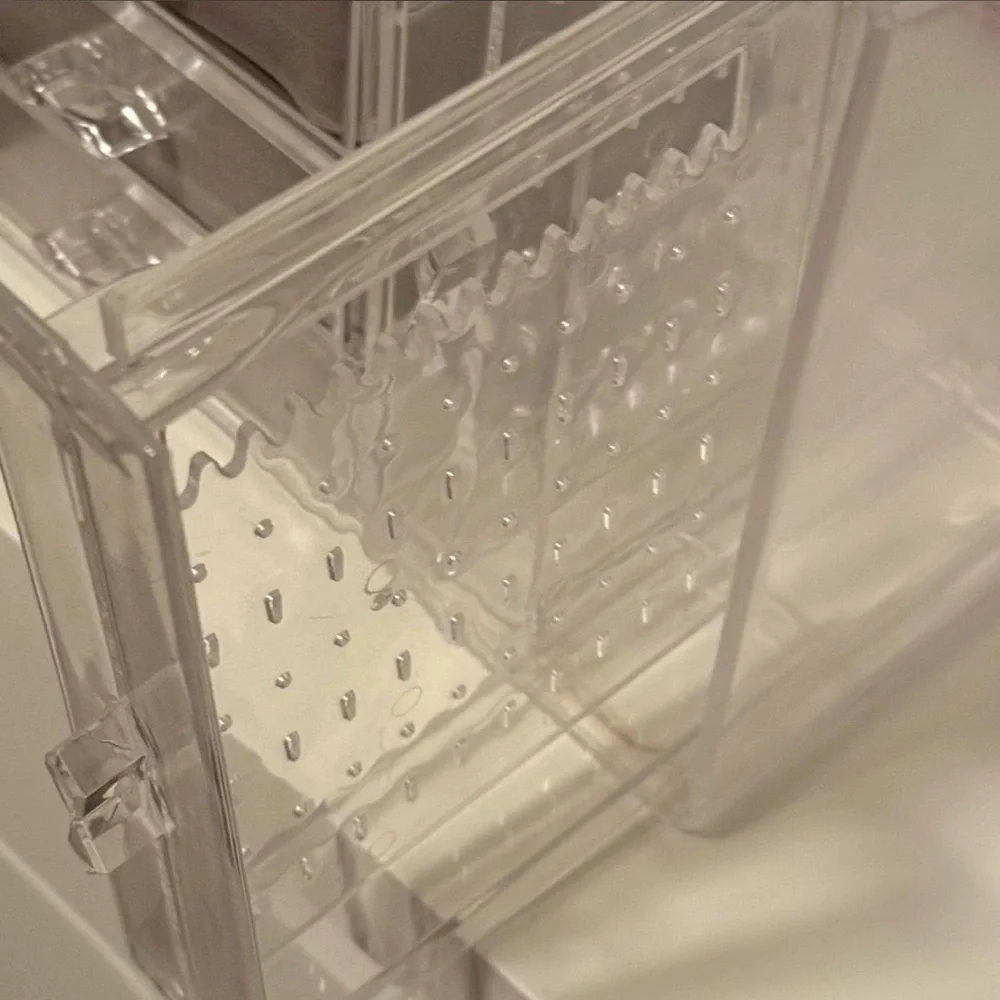 Transparent Multi-Drawer Makeup Organizer